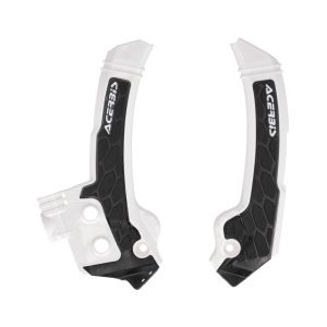 ACERBIS X-GRIP FRAME PROTECTOR HUSQVARNA TC/FC 125/150/250/300/350/450 2025 - WHITE/BLACK