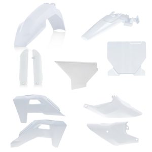 ACERBIS FULL PLASTIC KIT HUSQVARNA TC 85 2025 - WHITE