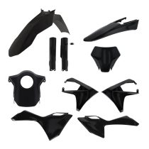 ACERBIS FULL PLASTIC KIT GASGAS MC/MC-F 24/26 - BLACK
