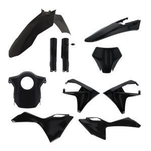 ACERBIS FULL PLASTIC KIT GASGAS MC/MC-F 24/26 - BLACK