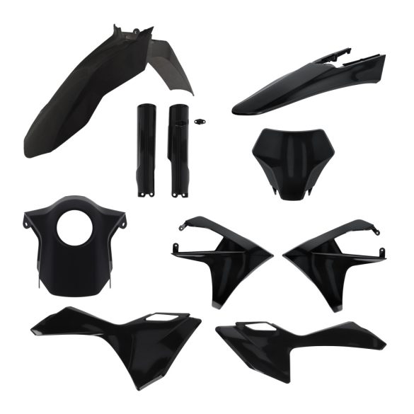 ACERBIS FULL PLASTIC KIT GASGAS MC/MC-F 24/26 - BLACK