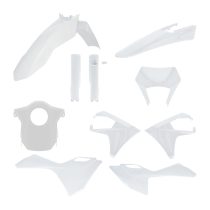 ACERBIS FULL PASTIC KIT GASGAS EC/EC-F 24/26 - WHITE