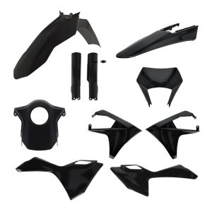 ACERBIS FULL PASTIC KIT GASGAS EC/EC-F 24/26 - BLACK