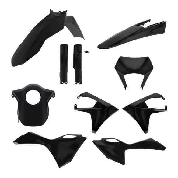 ACERBIS FULL PASTIC KIT GASGAS EC/EC-F 24/26 - BLACK