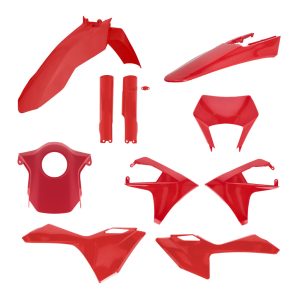 ACERBIS FULL PASTIC KIT GASGAS EC/EC-F 24/26 - RED