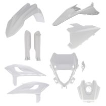   ACERBIS FULL PLASTIC KIT BETA RR X-PRO - RACE 2T + 4T 25/26 - WHITE