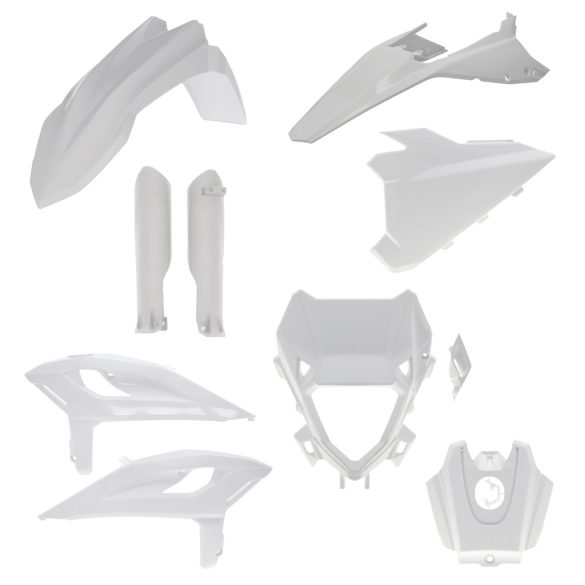 ACERBIS FULL PLASTIC KIT BETA RR X-PRO - RACE 2T + 4T 25/26 - WHITE