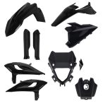   ACERBIS FULL PLASTIC KIT BETA RR X-PRO - RACE 2T + 4T 25/26 - BLACK