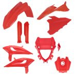   ACERBIS FULL PLASTIC KIT BETA RR X-PRO - RACE 2T + 4T 25/26 - RED