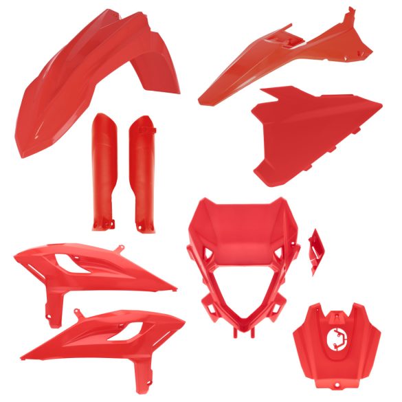 ACERBIS FULL PLASTIC KIT BETA RR X-PRO - RACE 2T + 4T 25/26 - RED