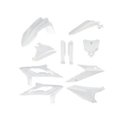 ACERBIS FULL PLASTIC KIT BETA RX 24/27 - WHITE
