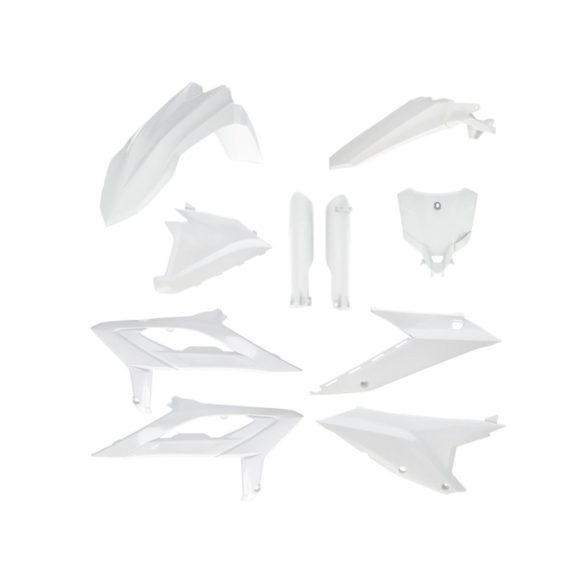ACERBIS FULL PLASTIC KIT BETA RX 24/27 - WHITE