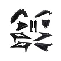 ACERBIS FULL PLASTIC KIT BETA RX 24/27 - BLACK