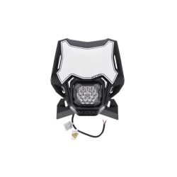Acerbis fejlámpa - VSL LUMEN-X - fekete