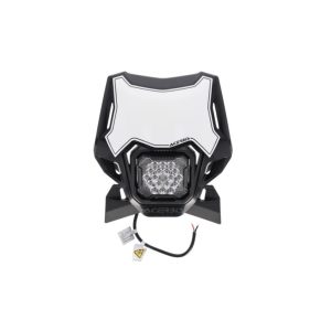 Acerbis fejlámpa - VSL LUMEN-X - fekete