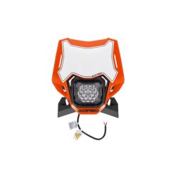 Acerbis fejlámpa - VSL LUMEN-X - narancs/fekete