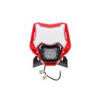 Acerbis fejlámpa - VSL LUMEN-X - piros/fekete