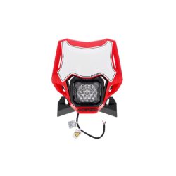 Acerbis fejlámpa - VSL LUMEN-X - piros/fekete