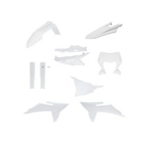 ACERBIS FULL PLASTIC KIT KTM EXC/EXC-F 26 - WHITE
