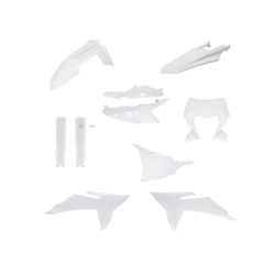 ACERBIS FULL PLASTIC KIT KTM EXC/EXC-F 26 - WHITE