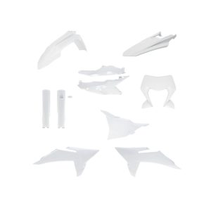 ACERBIS FULL PLASTIC KIT KTM EXC/EXC-F 26 - WHITE