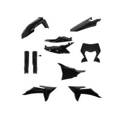 ACERBIS FULL PLASTIC KIT KTM EXC/EXC-F 26 - BLACK