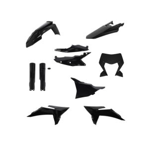 ACERBIS FULL PLASTIC KIT KTM EXC/EXC-F 26 - BLACK