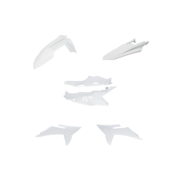 ACERBIS FULL PLASTIC KIT KTM EXC-F 26 - WHITE