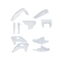 ACERBIS FULL PLASTIC KIT HUSQVARNA TE/FE 26 - WHITE