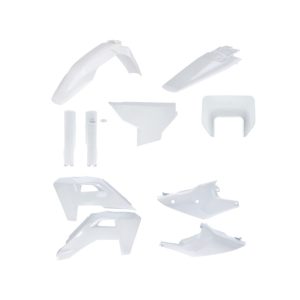 ACERBIS FULL PLASTIC KIT HUSQVARNA TE/FE 26 - WHITE