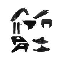 ACERBIS FULL PLASTIC KIT HUSQVARNA TE/FE 26 - BLACK