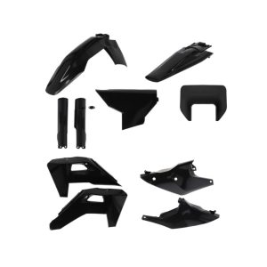 ACERBIS FULL PLASTIC KIT HUSQVARNA TE/FE 26 - BLACK