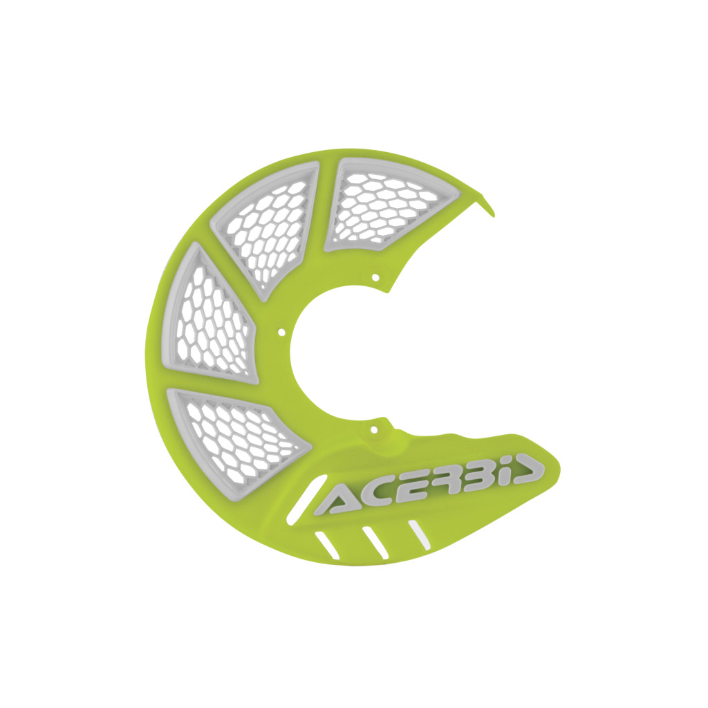 Acerbis első féktárcsa védő - X-Brake Vented – sárga 2