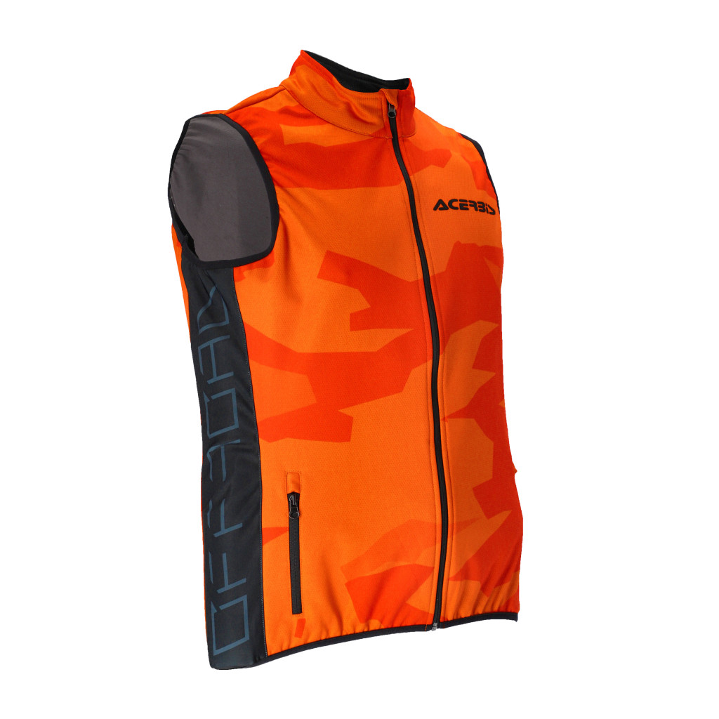 Acerbis enduro mellény - X-Wind - narancs