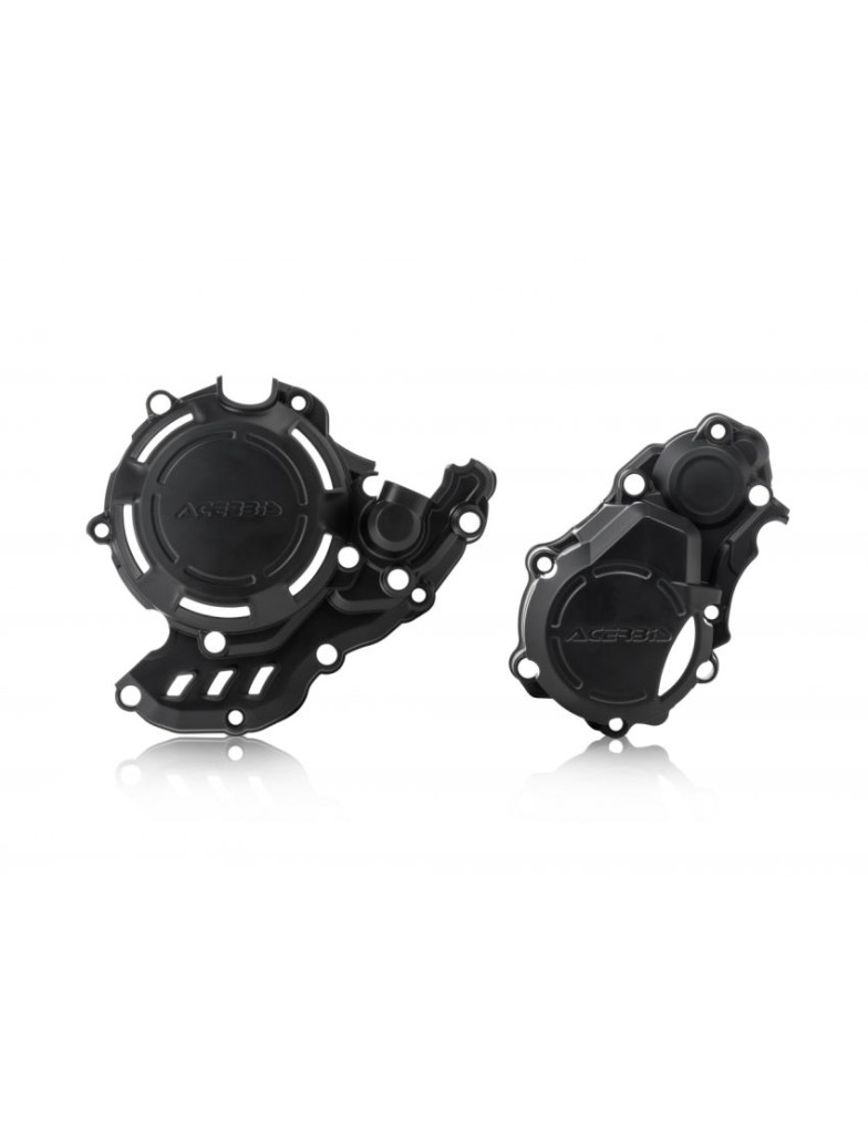 Acerbis motorblokk védő - X-Power - 4 ütemű SXF+ FC 16/20 - KTM -HUSKY 250/350 - fekete