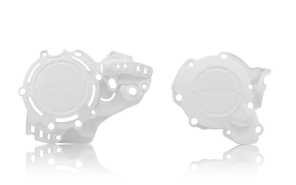 Acerbis motorblokk védő - X-Power - SX/TC 250 19-20 - KTM -HUSKY - fehér