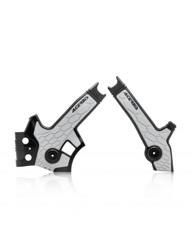 Acerbis vázvédő - X-Grip - SUZUKI DR 650 - fekete/szürke