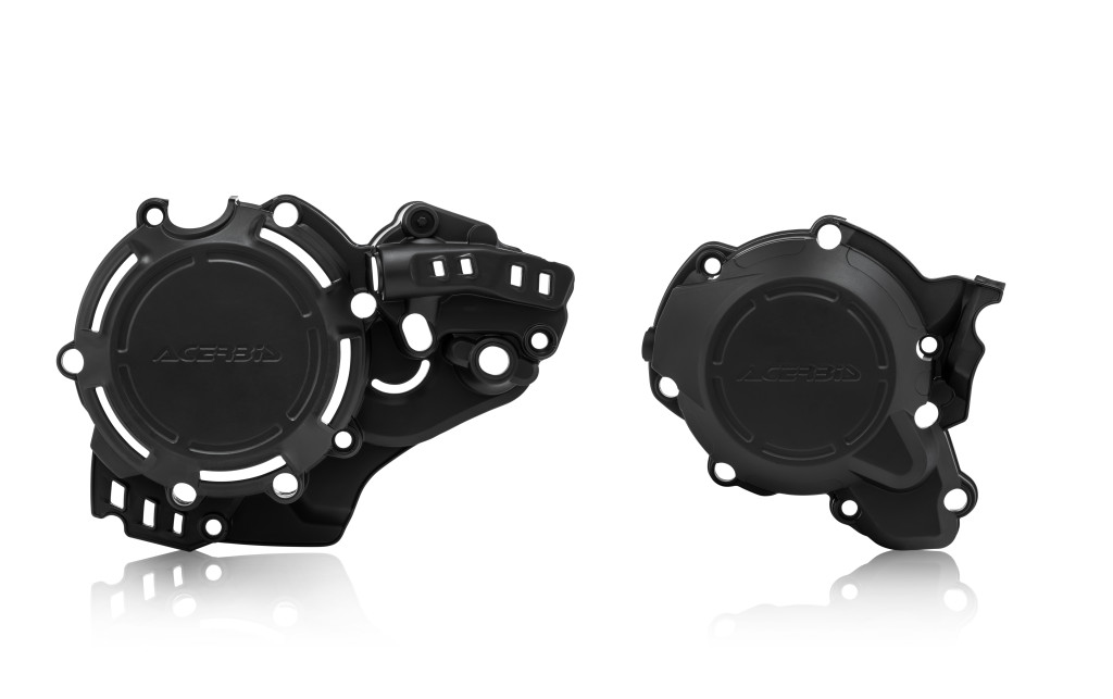 Acerbis motorblokk védő - X-Power - GASGAS EC 250/300 2021 - fekete