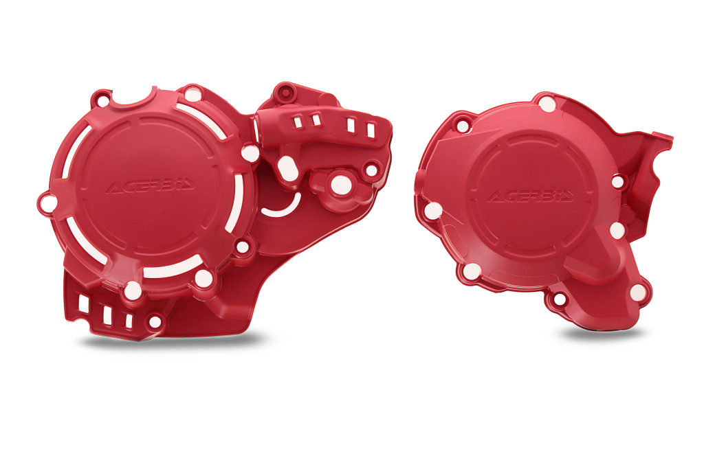 Acerbis motorblokk védő - X-Power - GASGAS EC 250/300 2021 - piros
